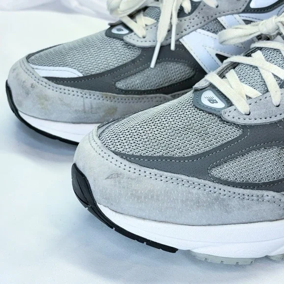 New Balance 990v6 Grey Running Shoes M990GL6 Mens 11 2E Extra Wide USA
